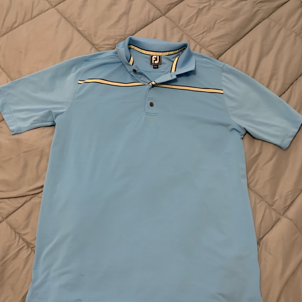 Large mens foot joy golf polo